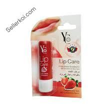 YC Fruity Shine Strawberry Lip Care With Vitamin E  Aloe Vera (3.8gm)